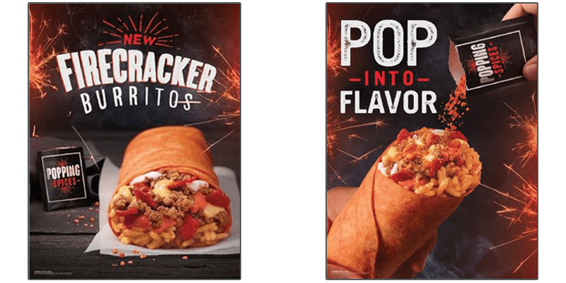 Taco Bell Firecracker Burrito Inkling